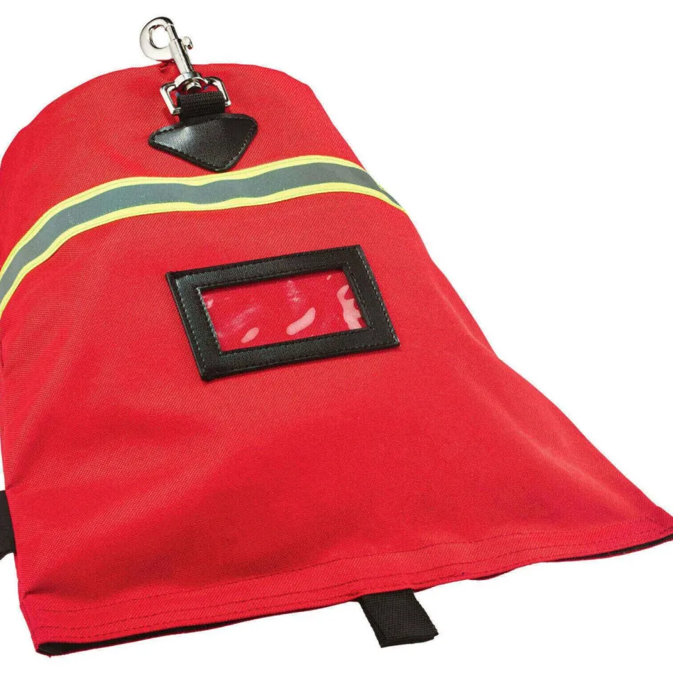 ergodyne Arsenal 5082 SCBA Mask Bag with Hook-and-Loop Closure, 8.5 x 8.5 x 14, Red