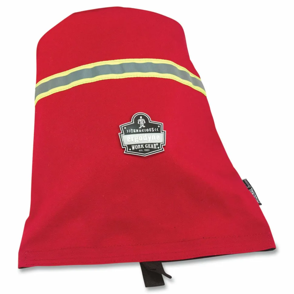 ergodyne Arsenal 5082 SCBA Mask Bag with Hook-and-Loop Closure, 8.5 x 8.5 x 14, Red