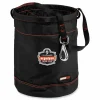 ergodyne Arsenal 5970 Swiveling Hook Nylon Hoist Bucket, 100 lb, Black