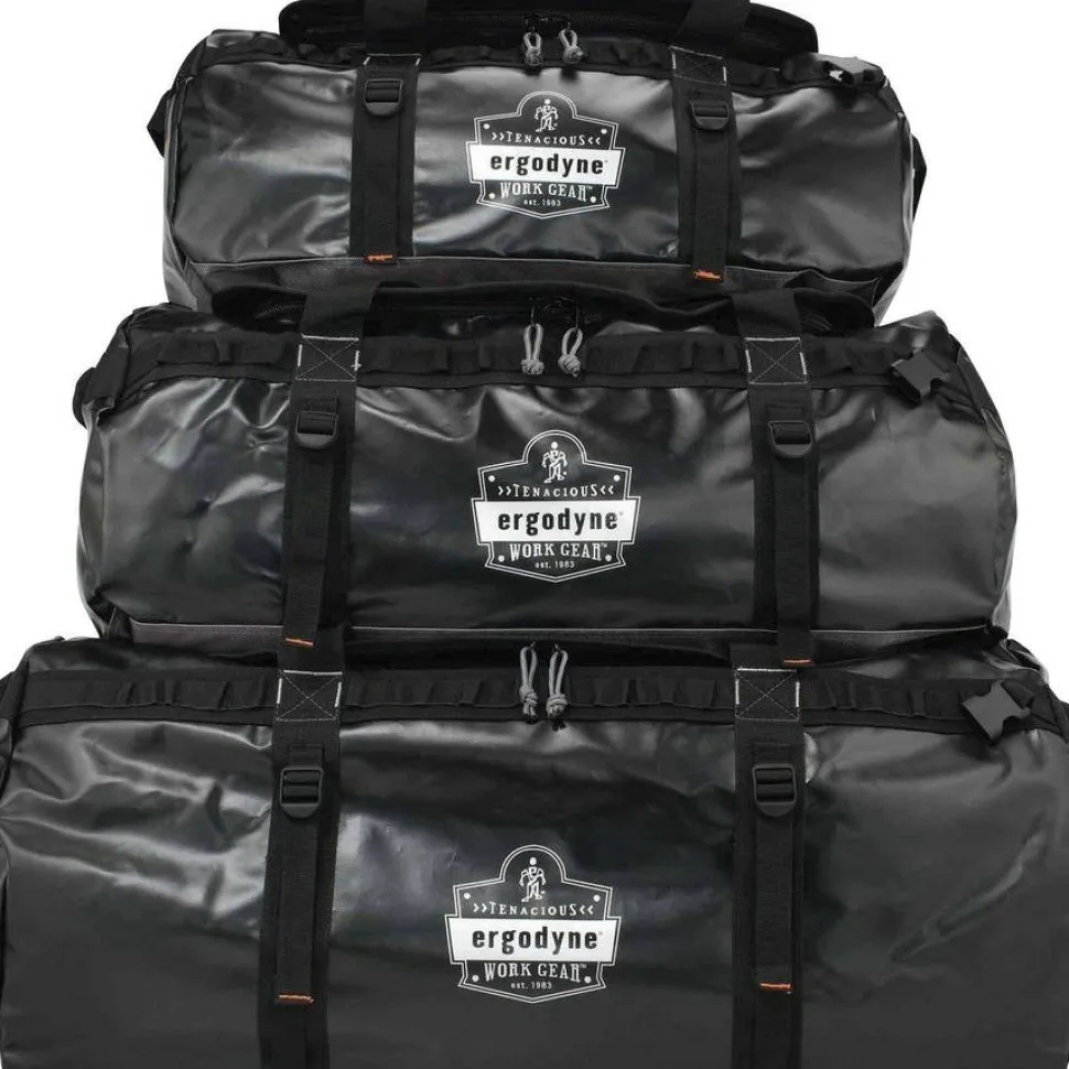 ergodyne Arsenal 5030 Water-Resistant Duffel Bag, Medium, 15.5 x 27 x 15.5, Black