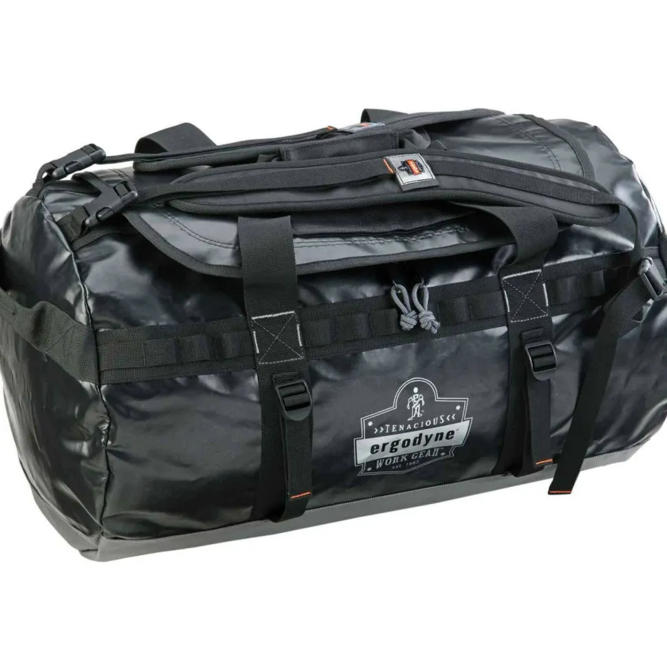ergodyne Arsenal 5030 Water-Resistant Duffel Bag, Medium, 15.5 x 27 x 15.5, Black
