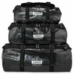 ergodyne Arsenal 5030 Water-Resistant Duffel Bag, Large, 18.5 x 31 x 18.5, Black