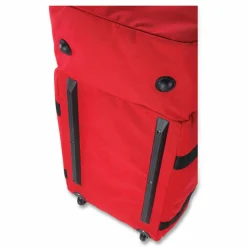 ergodyne Arsenal 5005W Wheeled Fire + Rescue Gear Bag, 14 x 31 x 14, Red