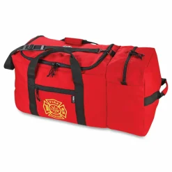 ergodyne Arsenal 5005W Wheeled Fire + Rescue Gear Bag, 14 x 31 x 14, Red