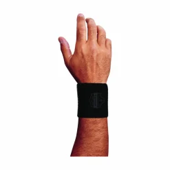 ergodyne ProFlex 405 Enhanced Fit Wrist Wrap Support, One Size Fits Most, Fits Left Hand/Right Hand, Black