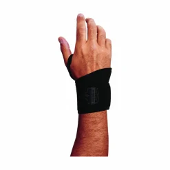 ergodyne ProFlex 425 Neoprene Wrist Wrap Support with Thumb Loop, One Size Fits Most, Fits Left Hand/Right Hand, Black