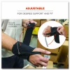 ergodyne ProFlex 4000 Single Strap Wrist Support, Medium, Fits Left-Hand, Black