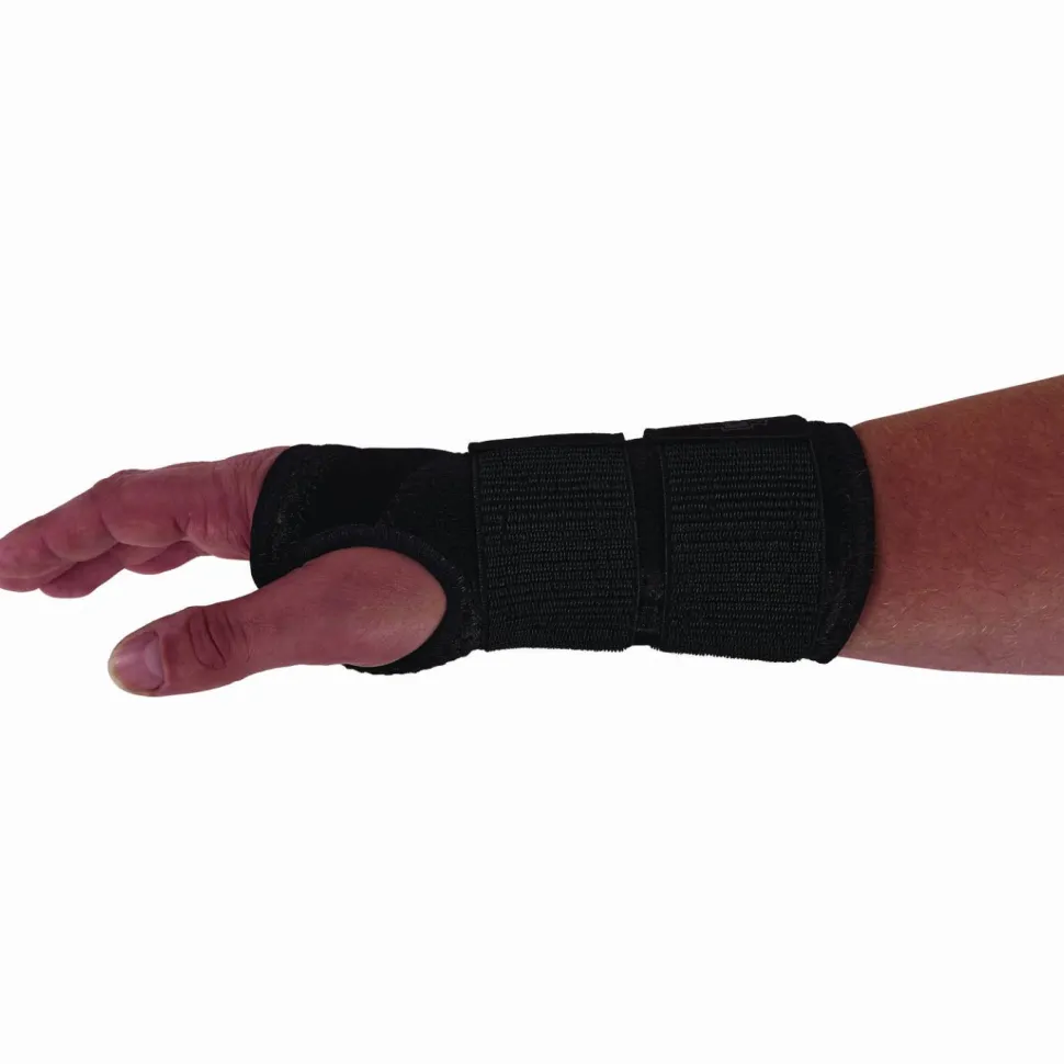 ergodyne ProFlex 4015 Wrist Brace Support with Double Strap, X-Large, Fits Right Hand, Black