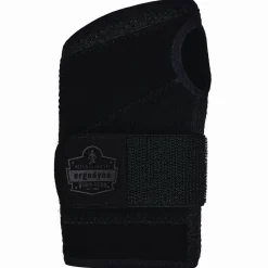 ergodyne ProFlex 4005 Wrist Brace Support with Single Strap, X-Large, Fits Left Hand, Black