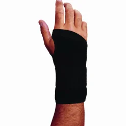 ergodyne ProFlex 4005 Wrist Brace Support with Single Strap, X-Large, Fits Right Hand, Black