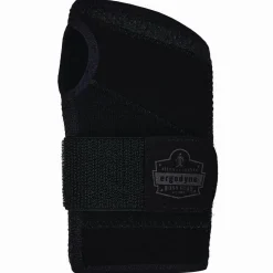 ergodyne ProFlex 4005 Wrist Brace Support with Single Strap, Large, Fits Right Hand, Black