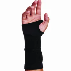 ergodyne ProFlex 685 Wrist Support Sleeve with Double Strap, X-Large, Fits Left Hand/Right Hand, Black