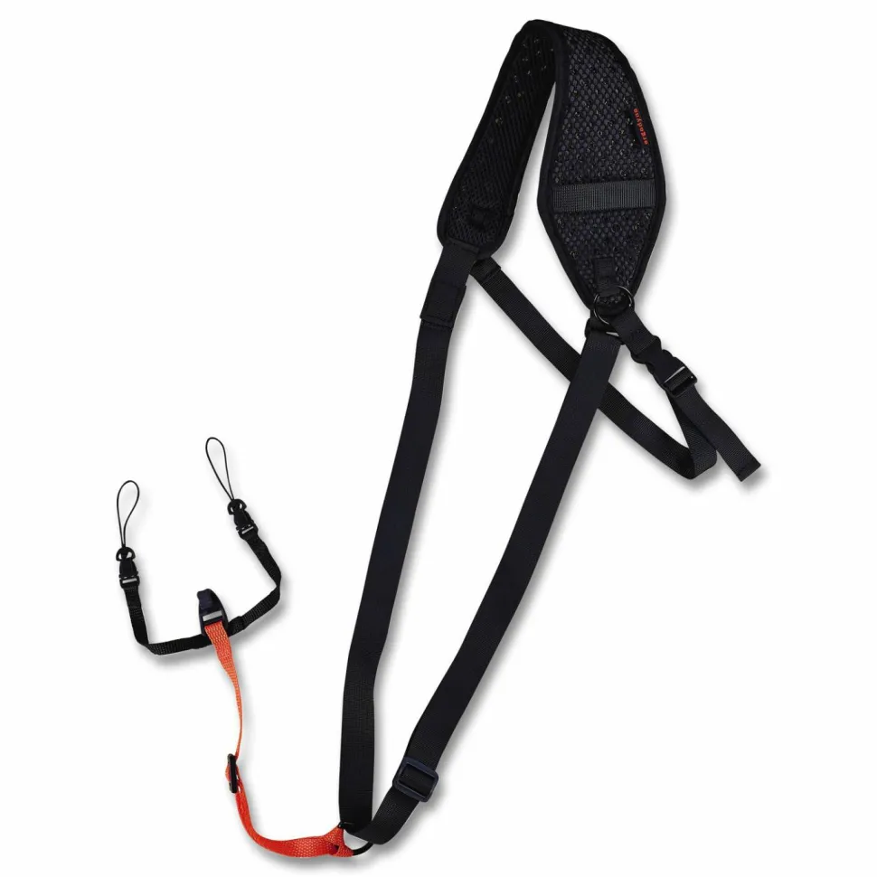 ergodyne Squids 3143 Barcode Scanner Sling Lanyard, 8.75" Long, Black