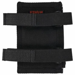 ergodyne Squids 3387 Dual Band Arm ID/Badge Holder with Zipper, Vertical, Black, 3.75 x 5.75 for 2.75 x 4.75 Insert