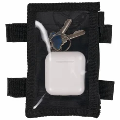 ergodyne Squids 3387 Dual Band Arm ID/Badge Holder with Zipper, Vertical, Black, 3.75 x 5.75 for 2.75 x 4.75 Insert