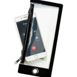 ergodyne Squids 3760 Phone Pouch + Trap for Plus Size Phones, Clear/Black
