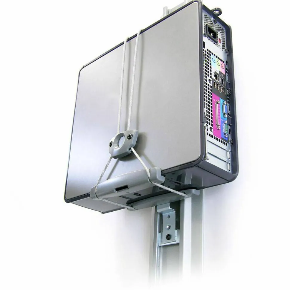 Ergotron CPU Mount for CPU, Computer, Mounting Arm, Cart, Medical Cart, Workstation, Wall Mount