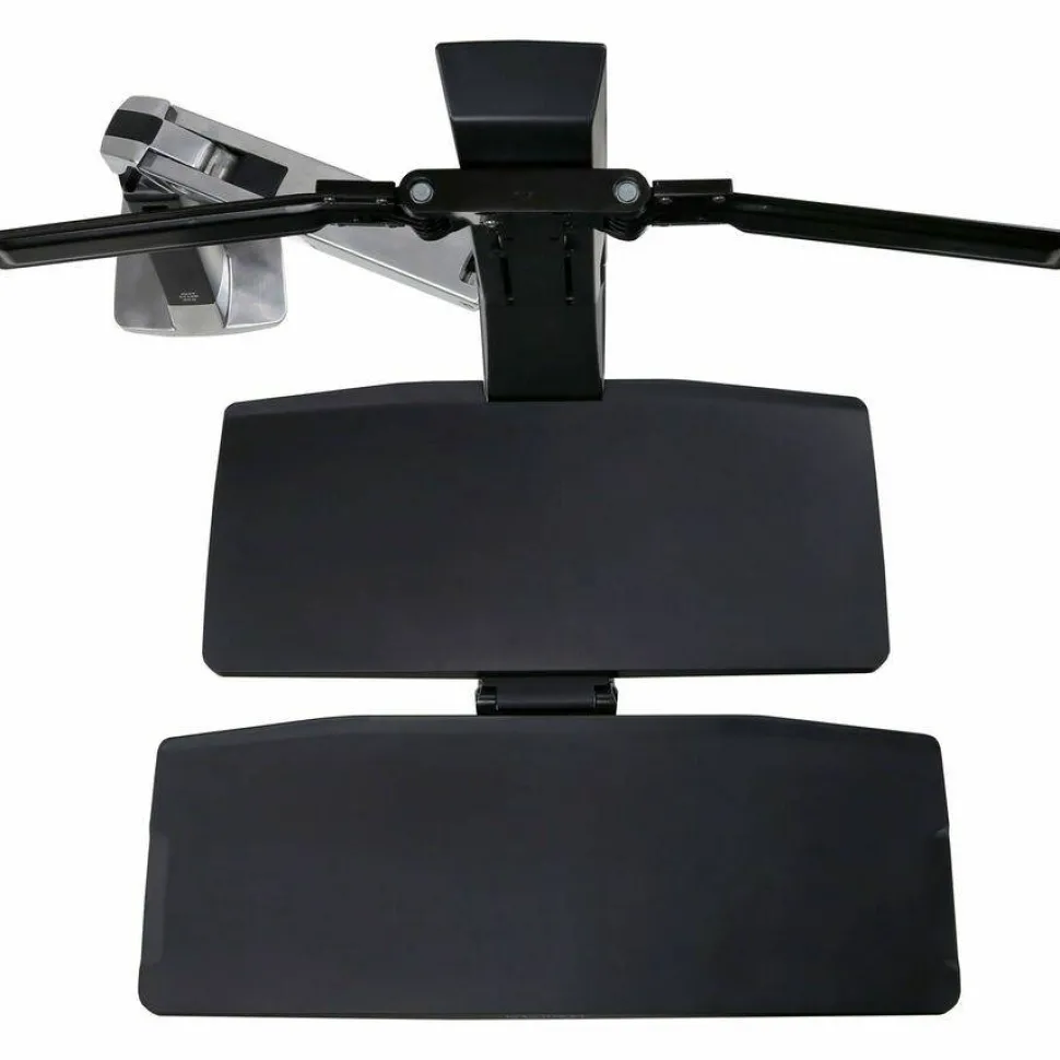 Ergotron Crossbar for Monitor, Display, Workstation - Black