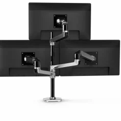 Ergotron Desk Mount for Monitor - Polished Aluminum - Adjustable - 2 Display(s) Supported - 40