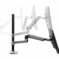 Ergotron Desk Mount for Monitor - Polished Aluminum - Adjustable - 2 Display(s) Supported - 40