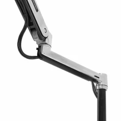 Ergotron Mounting Arm for Flat Panel Display - Polished Aluminum - Adjustable - 46" Screen Support - 30 lb Load Capacity - 45384026