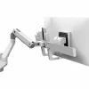 Ergotron Mounting Arm for Monitor, Curved Screen Display, Display, White, Landscape/Portrait, 45479216