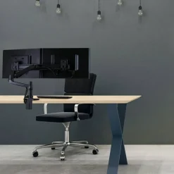 Ergotron Mounting Arm for Monitor - Matte Black