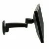Ergotron Mounting Arm for Monitor, Display - Black - Landscape/Portrait