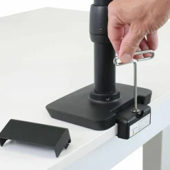 Ergotron Mounting Arm for Monitor, Display Screen, LCD Display - Black - Landscape/Portrait