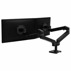 Ergotron Mounting Arm for Monitor, Display, LCD Display - Black