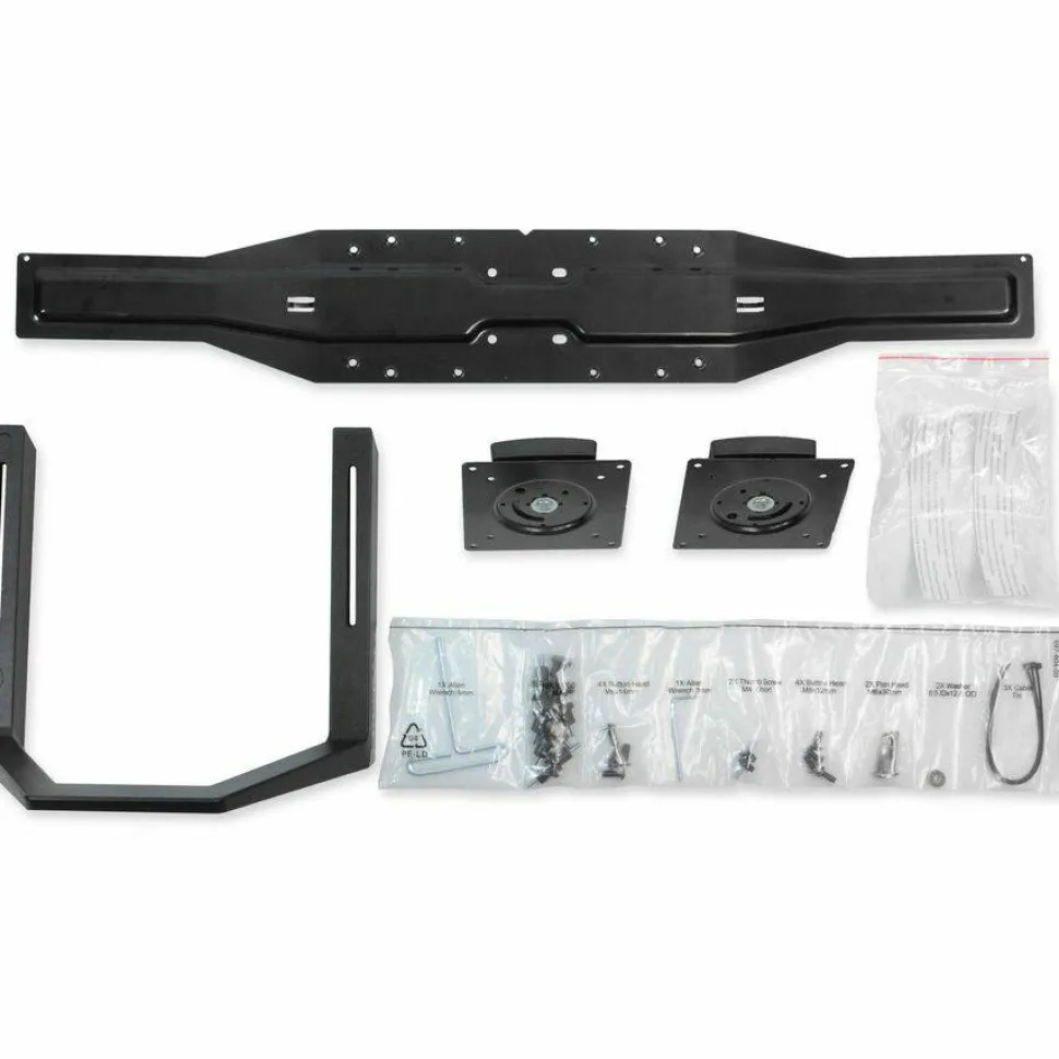 Ergotron Mounting Bracket for Monitor, Display, Mounting Arm - Black