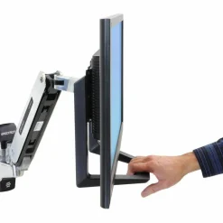 Ergotron Mounting Plate for Monitor Mount, Display, Wall Mount, Mounting Arm - Black