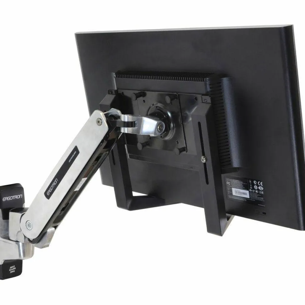 Ergotron Mounting Plate for Monitor Mount, Display, Wall Mount, Mounting Arm - Black