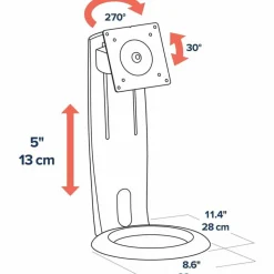 Ergotron Neo-Flex LCD Stand, 33310060
