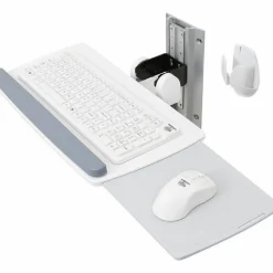 Ergotron Neo-Flex Wall Mount for Keyboard - White