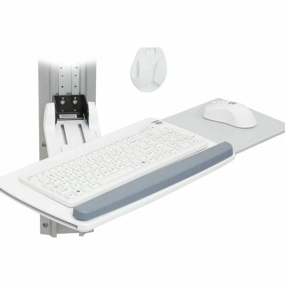 Ergotron Neo-Flex Wall Mount for Keyboard - White