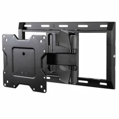 Ergotron Neo-Flex Wall Mount for Display, TV, Flat Panel Display, Monitor - Black