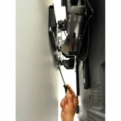Ergotron SIM90 Wall Mount for Digital Signage Display, Display, Mini PC, Thin Client, DVD Player, Wireless Range Extender, CPU - Black - Landscape/Portrait