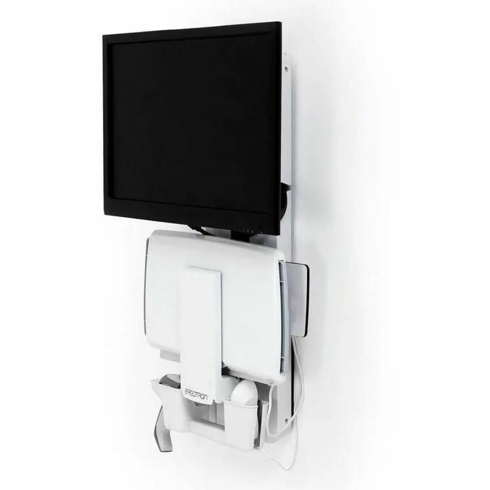 Ergotron StyleView Lift for Monitor, Keyboard, Mouse, Scanner - White