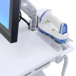Ergotron StyleView Mounting Shelf for Scanner, Cart, Workstation, Medical Cart - Silver