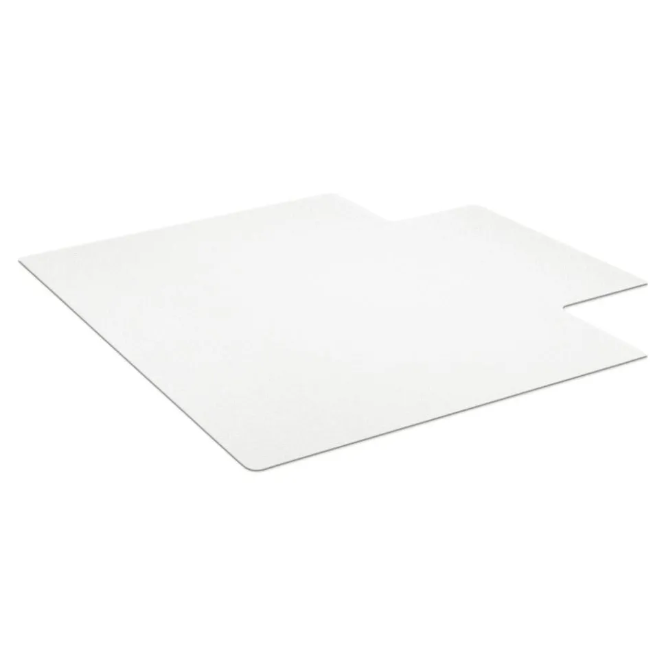 ES Robbins EverLife - Chair mat for office, home - rectangular with lip - 44.88 in x 52.76 in - clear