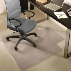 ES Robbins Everlife Medium-pile Chairmats with Lip - Carpeted Floor - 53