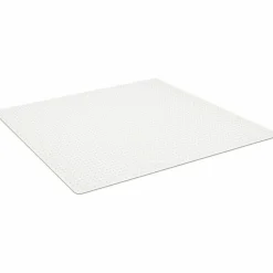 ES Robbins Natural Origins Biobased Chair Mat for Low Pile Carpeted Floors, Rectangular, Straight Edges, 46