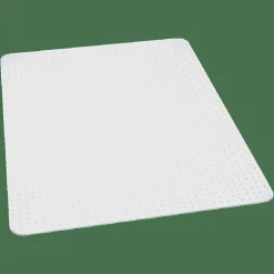 ES Robbins Task Series AnchorBar Carpet Chair Mat, Rectangular, 46"W x 60"D, Clear