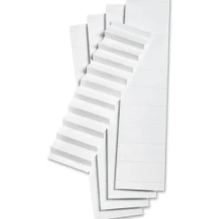 Esselte Hanging File Folder Label Inserts, 1/5-Cut, White, Pack Of 100