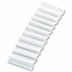 Esselte Hanging File Folder Label Inserts, 1/5-Cut, White, Pack Of 100