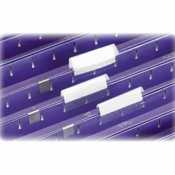 Esselte Hanging File Folder Label Inserts, 1/5-Cut, White, Pack Of 100