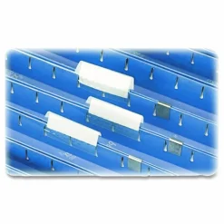 Esselte Hanging File Folder Label Inserts, 1/5-Cut, White, Pack Of 100