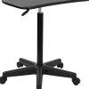 Eve Black Sit to Stand Mobile Laptop Computer Desk