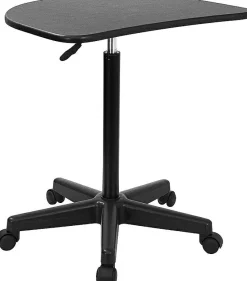Eve Black Sit to Stand Mobile Laptop Computer Desk